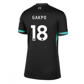 Liverpool Cody Gakpo #18 Dámské Venkovní Dres 2024-25 Krátký Rukáv